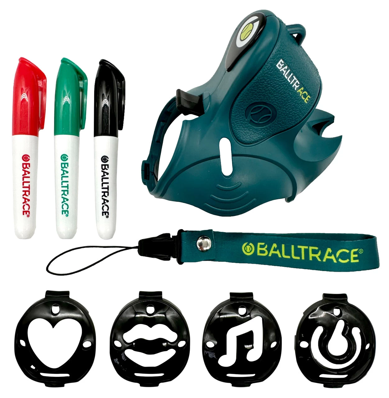 BallTrace 3 Piece Tennis Ball Marker 3 BallTrace 3 Piece Tennis Ball Marker