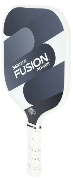 Gamma Fusion Power Pickleball Paddle 10 Gamma Fusion Power Pickleball Paddle -Sports General Store Gamma Fusion Power Pickleball Paddle black front 02376.1708014211