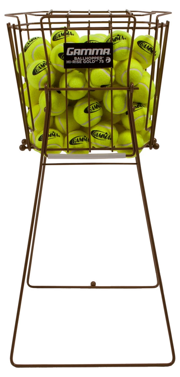 Gamma Hi Rise 75 Gold Ball Basket 3 Gamma Hi Rise 75 Gold Ball Basket