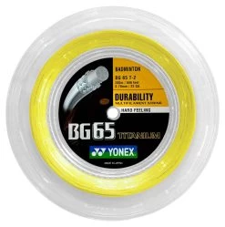 Yonex BG65Ti 0.70mm Badminton 200M Reel 9 Yonex BG65Ti 0.70mm Badminton 200M Reel -Sports General Store Image 7 70385 19765.1698769575