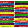 Apollo® Tennis Themed Slapband 24 Pack