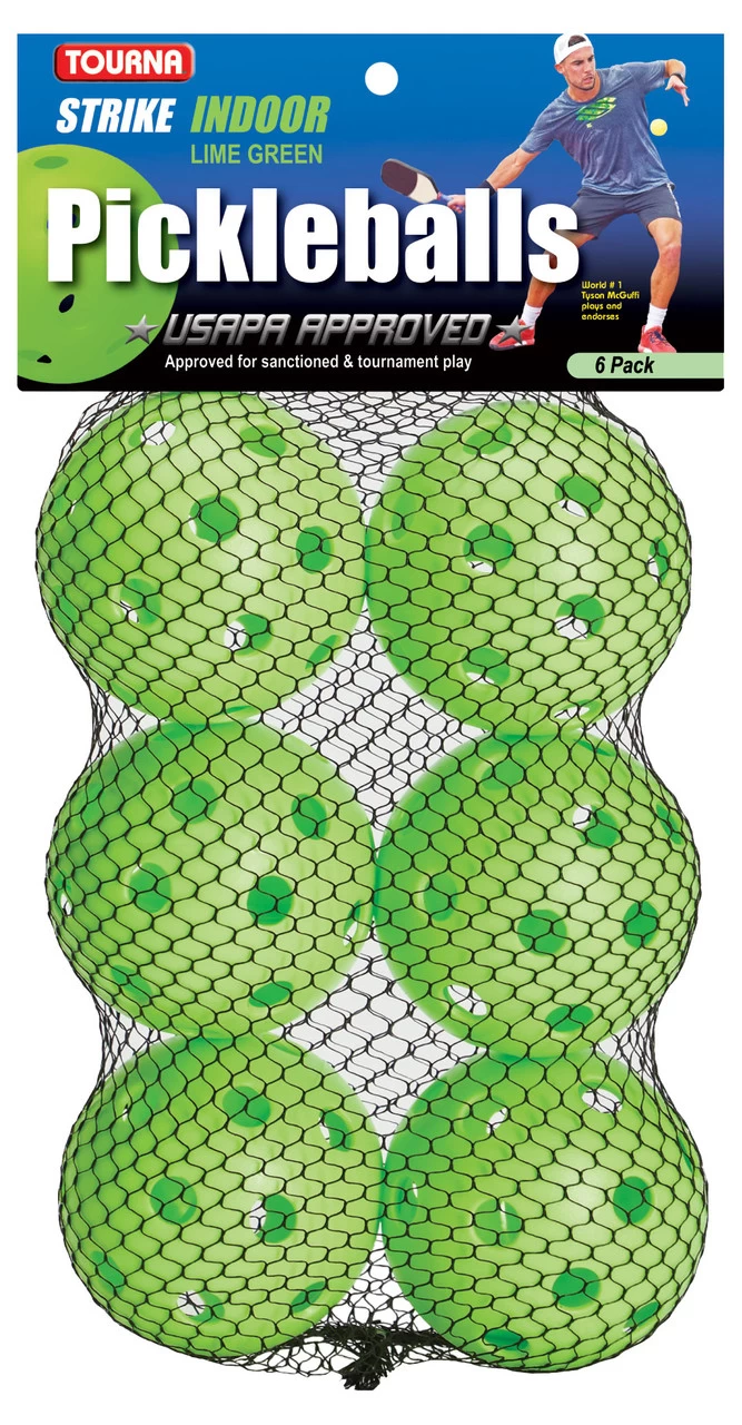 Tourna Strike Indoor Pickleball Balls 6 Pack 3 Tourna Strike Indoor Pickleball Balls 6 Pack