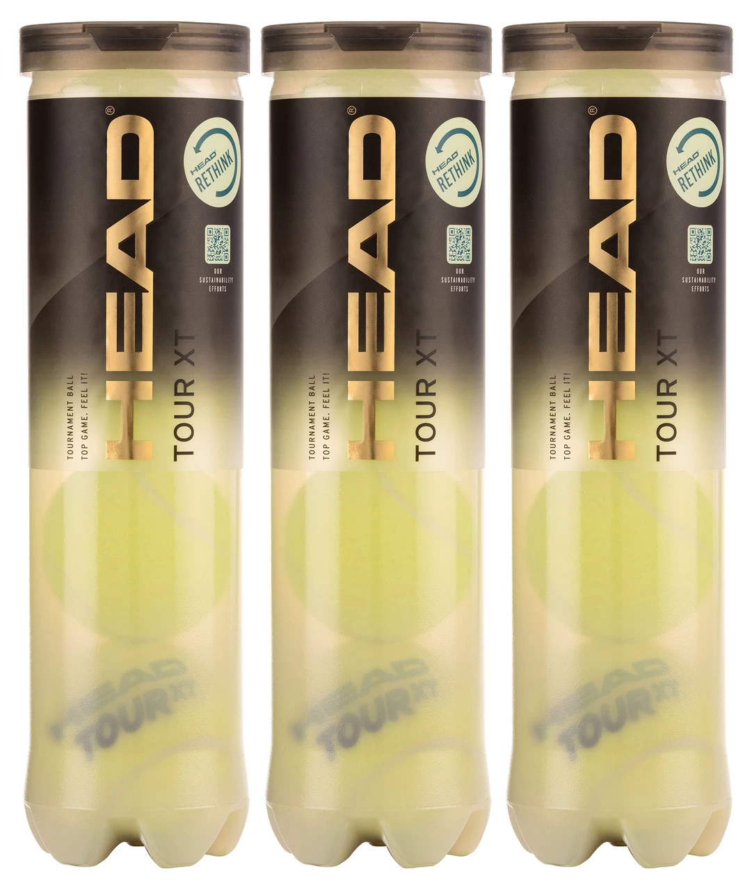 Head Tour XT Tennis Balls Dozen 3 Head Tour XT Tennis Balls Dozen