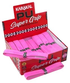 Karakal PU Super Grip Universal Replacement Grip 24 Pack 11 Karakal PU Super Grip Universal Replacement Grip 24 Pack -Sports General Store karakal pu super grip universal replacement grip 24 pack pink 48546 09029.1698769683