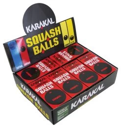 Karakal Red Dot Squash Balls 12 Pack