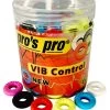 Pro's Pro VIB Control String Dampener Jar Of 60 -Sports General Store pros pro vib control string dampener 60 pack 67268 32376.1698770258