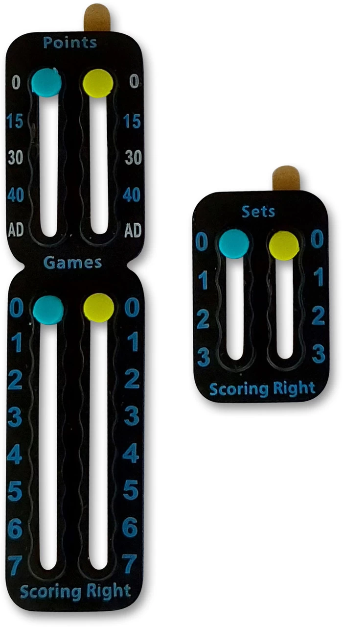 Scoring Right Portable Tennis Scorekeeper 3 Scoring Right Portable Tennis Scorekeeper