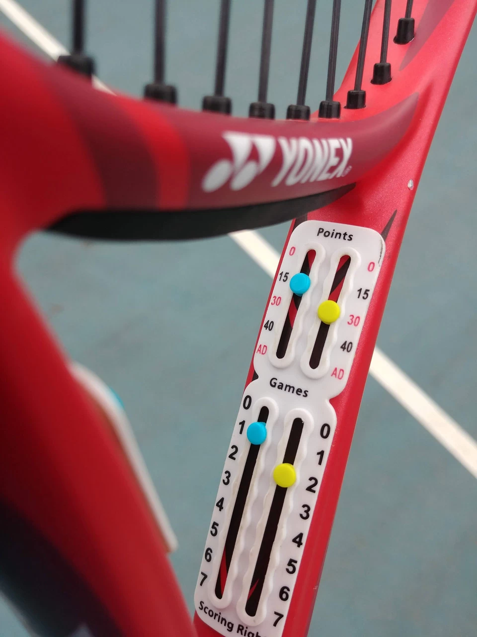 Scoring Right Portable Tennis Scorekeeper 6 Scoring Right Portable Tennis Scorekeeper - Image 4