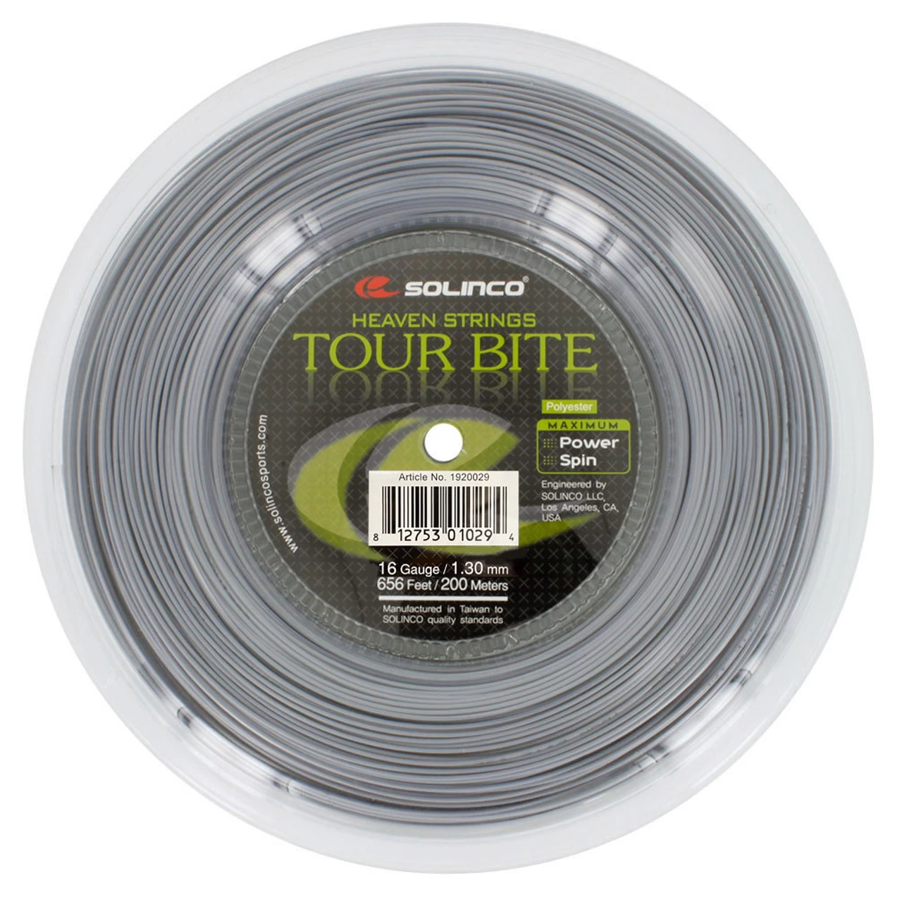 Solinco Tour Bite 16 1.30mm 200M Reel 3 Solinco Tour Bite 16 1.30mm 200M Reel