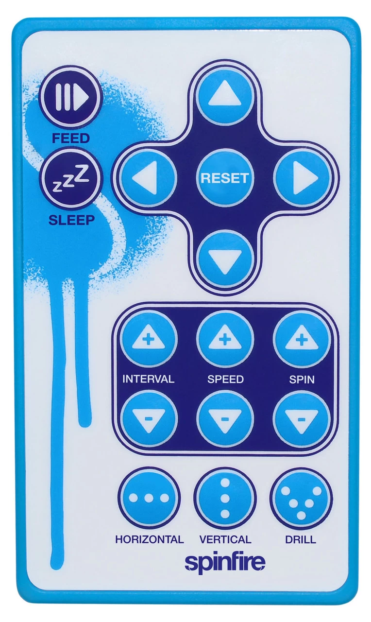 Spinfire Ball Machine Remote 3 Spinfire Ball Machine Remote