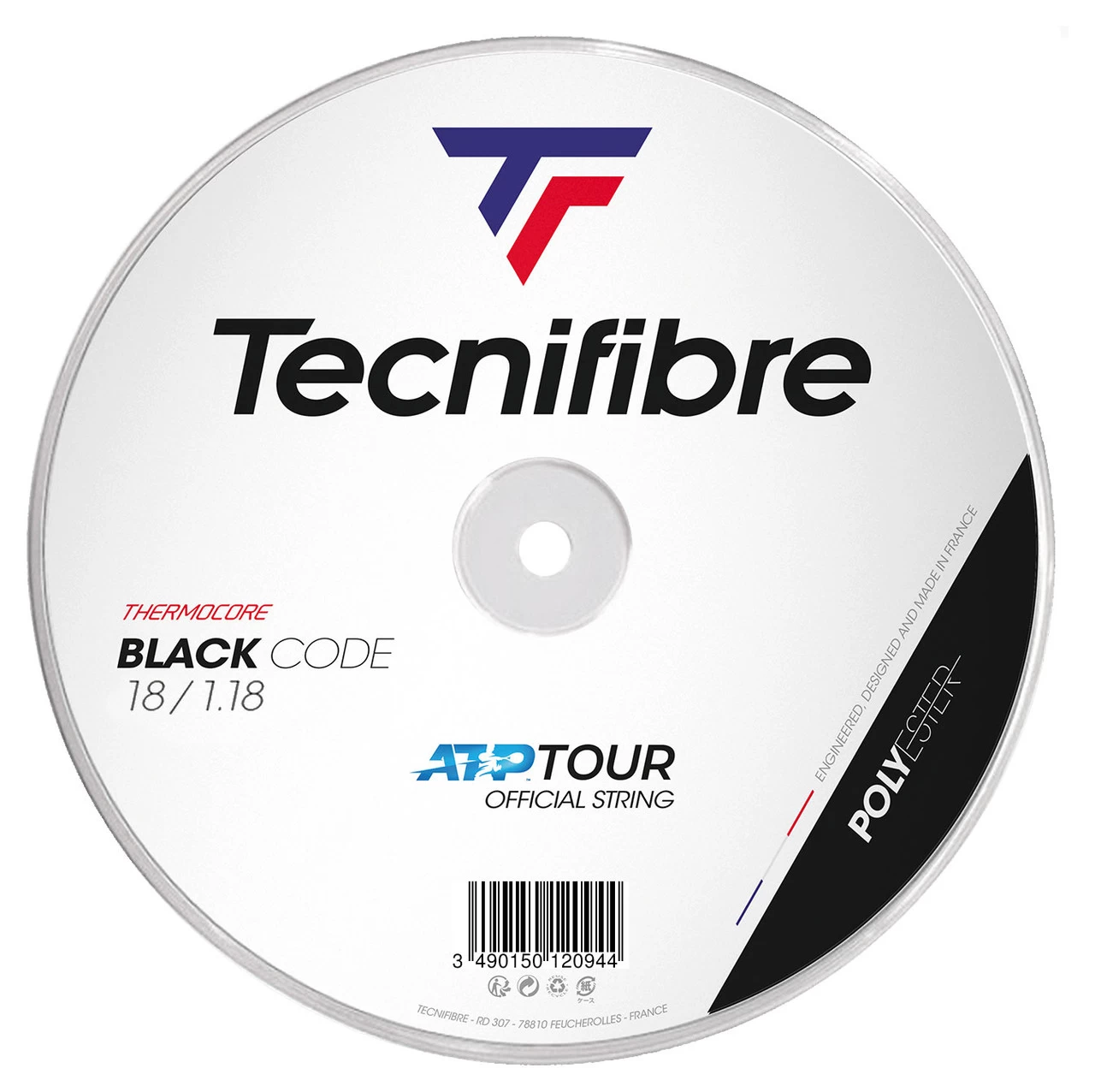 Tecnifibre BlackCode 18 1.18mm 200M Reel 3 Tecnifibre BlackCode 18 1.18mm 200M Reel