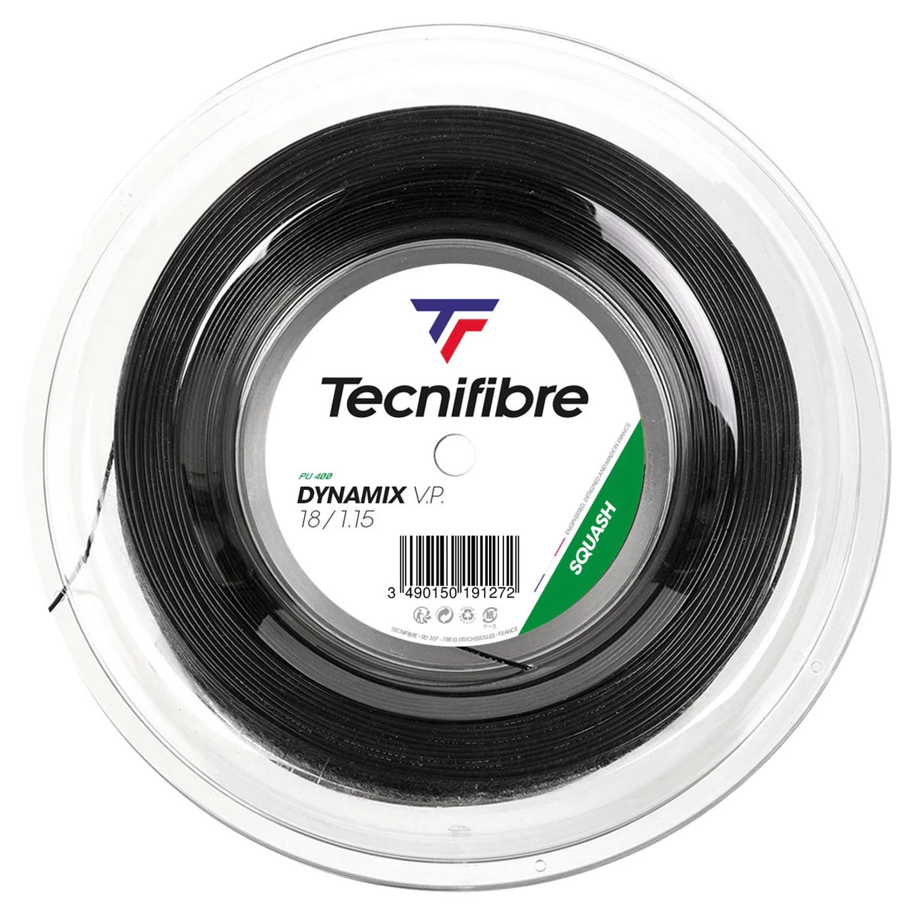 Tecnifibre Dynamix VP 18 1.15mm Squash 200M Reel 3 Tecnifibre Dynamix VP 18 1.15mm Squash 200M Reel