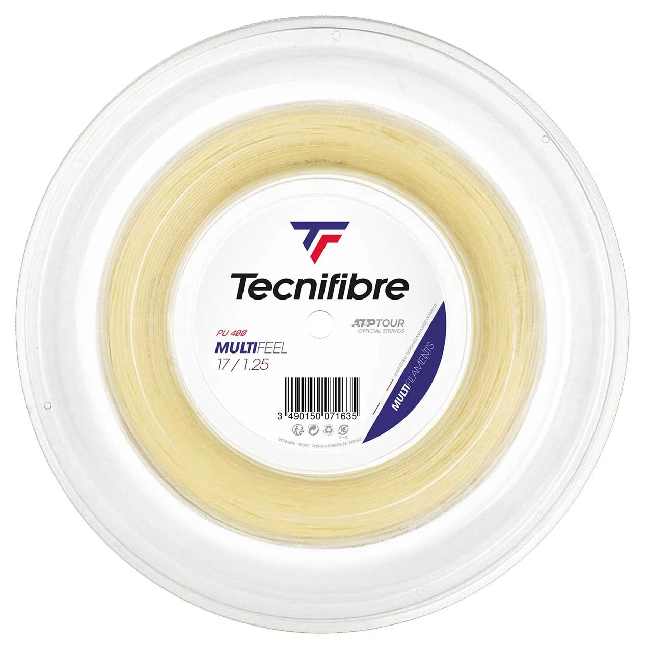 Tecnifibre Multifeel 17 1.25mm 200M Reel 3 Tecnifibre Multifeel 17 1.25mm 200M Reel