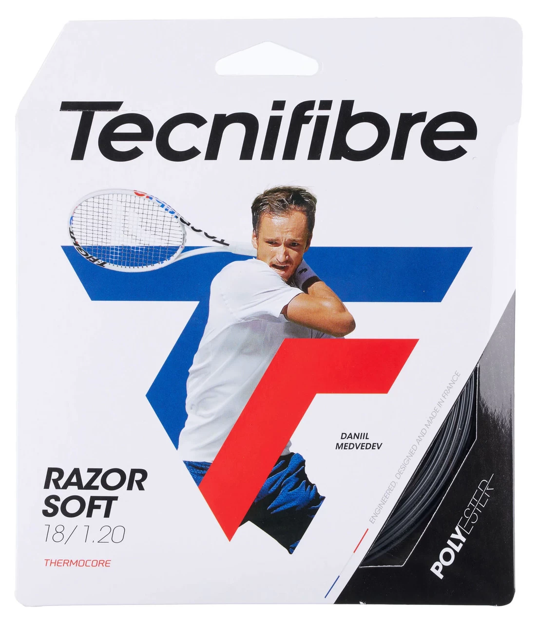 Tecnifibre Razor Soft 18 1.20mm Set 3 Tecnifibre Razor Soft 18 1.20mm Set