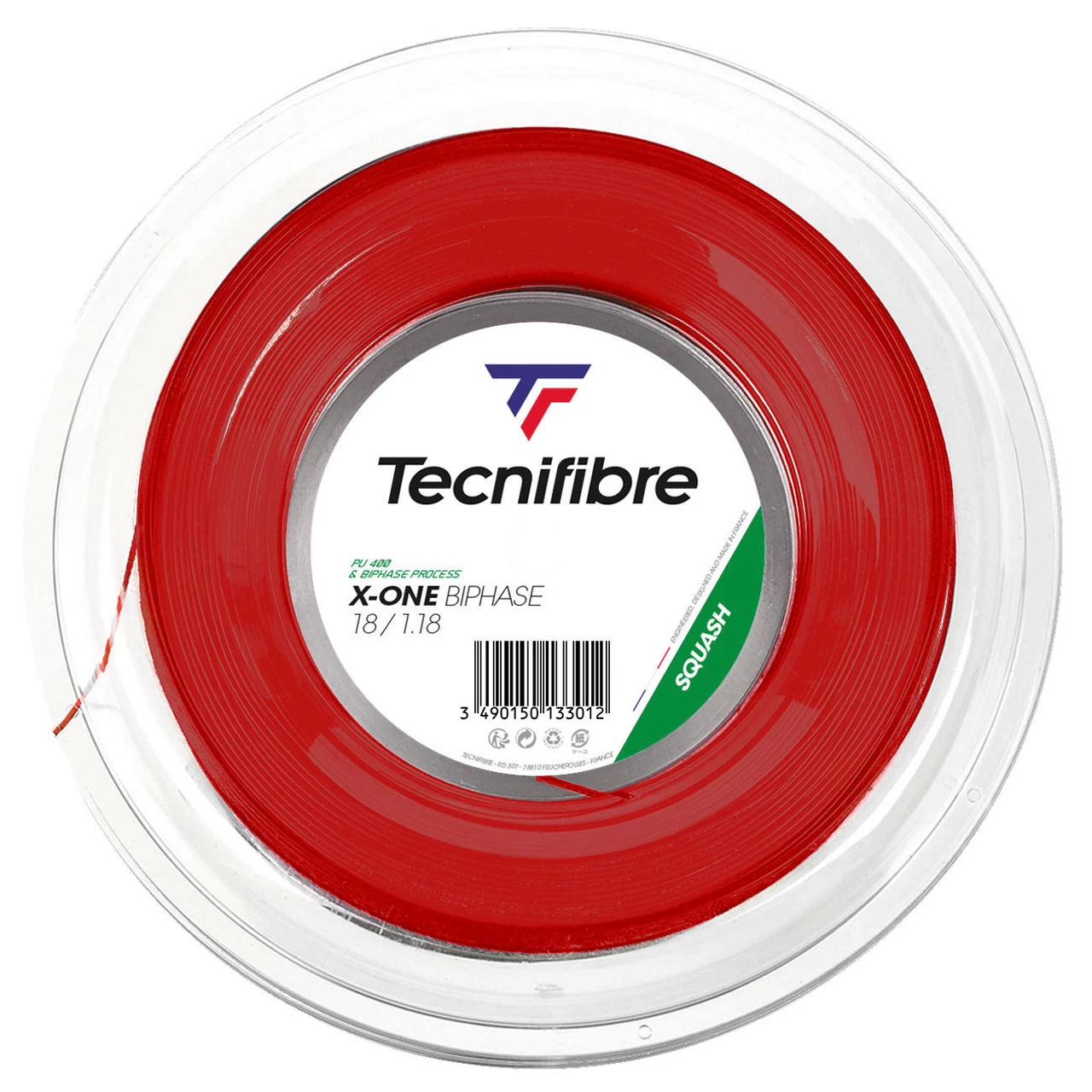 Tecnifibre X-One Biphase 18 1.18mm Squash 200M Reel 4 Tecnifibre X-One Biphase 18 1.18mm Squash 200M Reel - Image 2