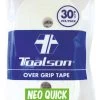 Toalson Neo Quick Overgrip 30 Pack -Sports General Store toalson neo quick overgrip 30 pack white 39194 00295.1698772937