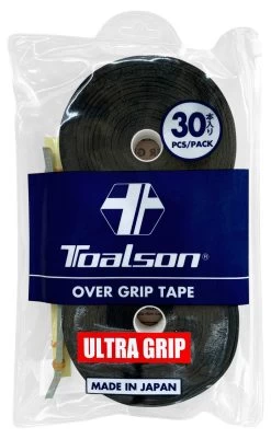 Toalson Ultra Overgrip 30 Pack -Sports General Store toalson ultra overgrip 30 pack black 44623 66885.1698771467