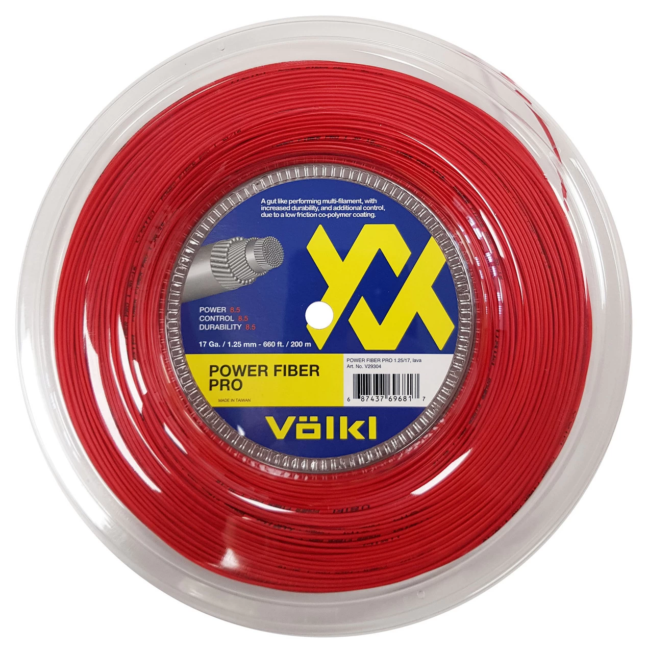 Volkl Power Fiber Pro 17 1.25mm 200M Reel 3 Volkl Power Fiber Pro 17 1.25mm 200M Reel