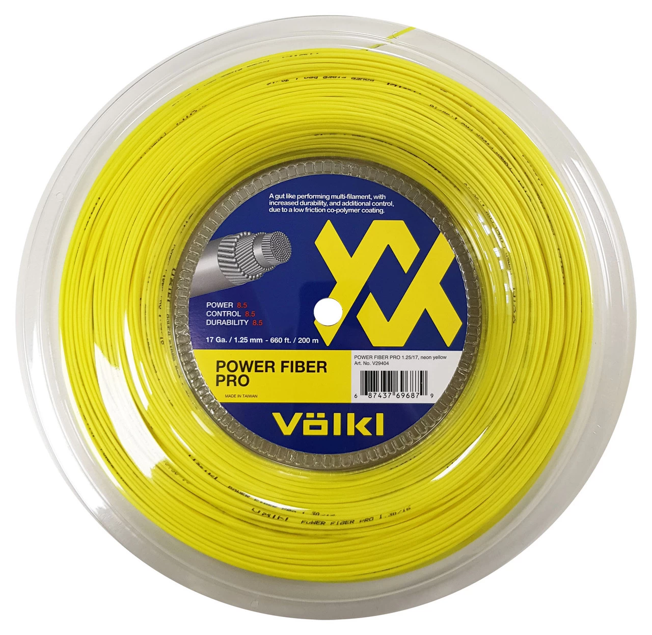 Volkl Power Fiber Pro 17 1.25mm 200M Reel 4 Volkl Power Fiber Pro 17 1.25mm 200M Reel - Image 2