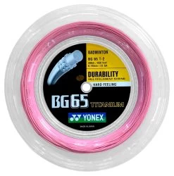 Yonex BG65Ti 0.70mm Badminton 200M Reel 8 Yonex BG65Ti 0.70mm Badminton 200M Reel -Sports General Store yonex bg65ti 0 70mm badminton 200m reel pink 64207 23979.1698769575