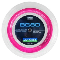 Yonex BG80 0.68mm Badminton 200M Reel -Sports General Store yonex bg80 0 68mm badminton 200m reel pink 07582.1710948824
