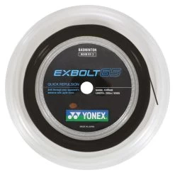 Yonex Exbolt 65 0.65mm Badminton 200M Reel 7 Yonex Exbolt 65 0.65mm Badminton 200M Reel -Sports General Store yonex exbolt 65 0 65mm badminton 200m reel black 76624 95697.1698773268