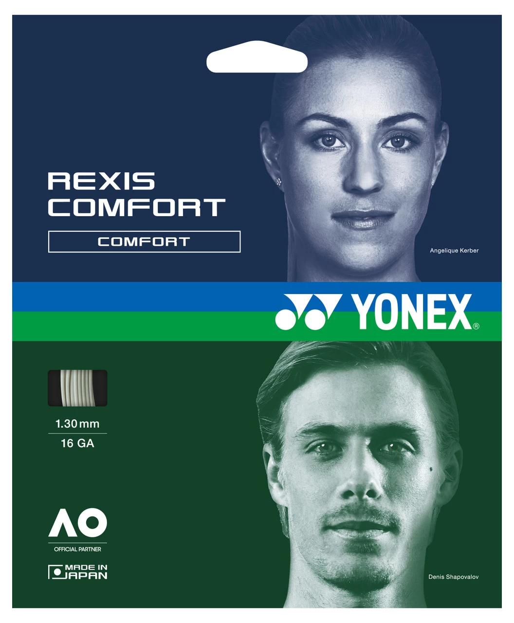 Yonex Rexis Comfort 16 1.30mm Set 3 Yonex Rexis Comfort 16 1.30mm Set